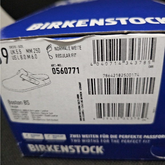 Birkenstock Tan Suede Clogs - Picture 4 of 7